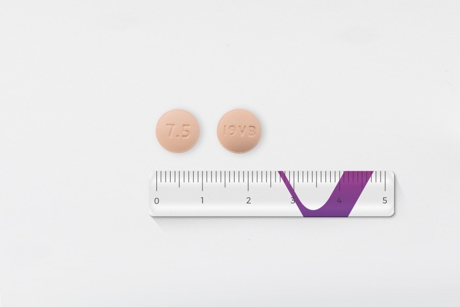 IVABRADINA TEVA 7,5 mg COMPRIMIDOS REVESTIDOS POR PELÍCULA