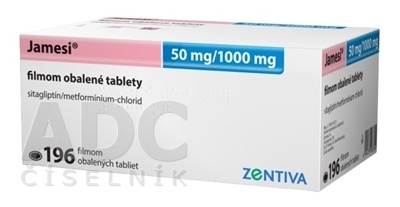 JAMESI 50 MG/1.000 MG COMPRIMIDOS REVESTIDOS POR PELÍCULA