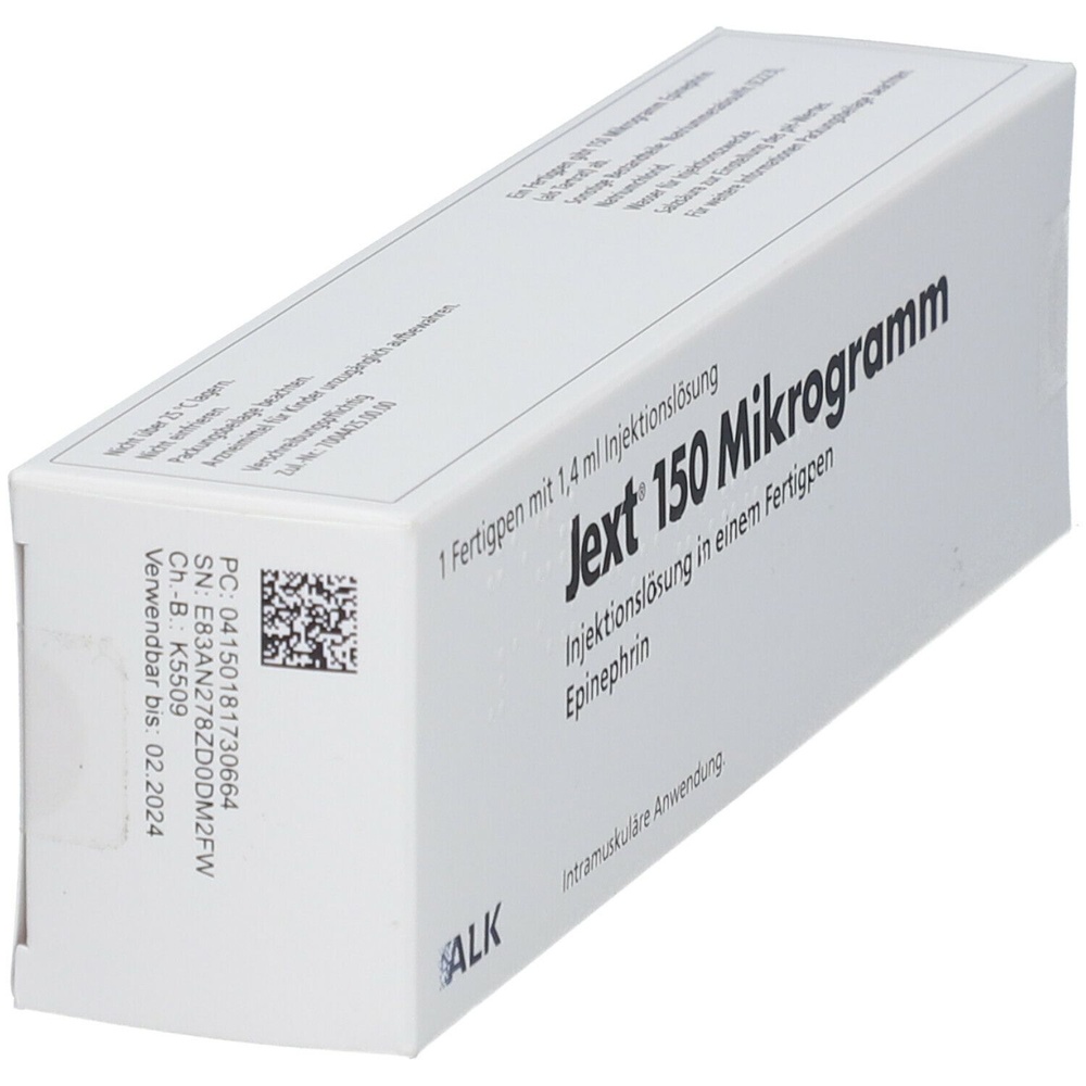 JEXT 150 microgramas SOLUÇÃO INJETÁVEL EM CANETA PREENCHIDA