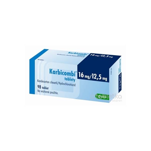 KARBICOMBI 16 mg/12,5 mg COMPRIMIDOS