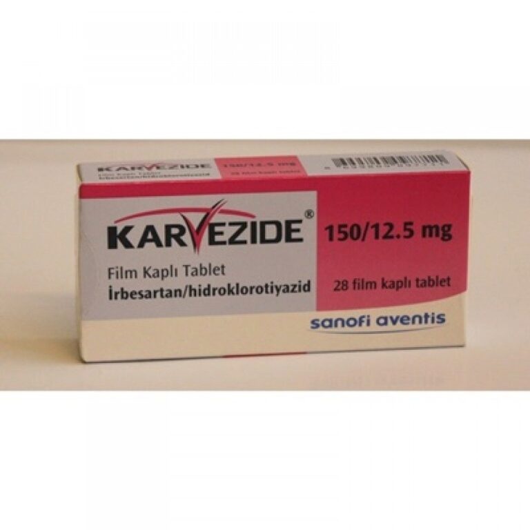 KARVEZIDE 150 mg/12,5 mg COMPRIMIDOS REVESTIDOS POR PELÍCULA