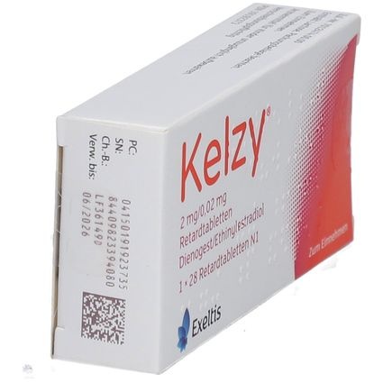 KELZY 2 MG/0,02 MG COMPRIMIDOS DE LIBERTAÇÃO PROLONGADA