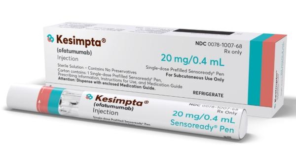 KESIMPTA 20 mg SOLUÇÃO INJETÁVEL EM CANETA PREENCHIDA