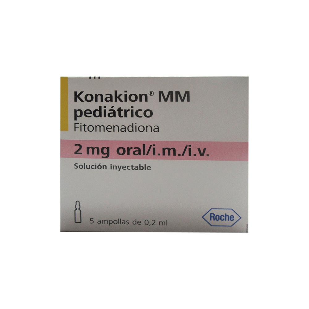 KONAKION 2 mg/0,2 ml SOLUÇÃO ORAL PEDIÁTRICA/SOLUÇÃO INJETÁVEL