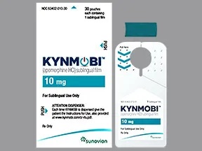 KYNMOBI 10 mg COMPRIMIDOS SUBLINGUAIS REVESTIDOS POR PELÍCULA