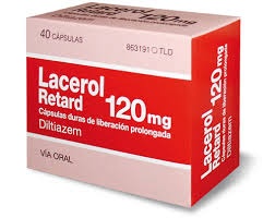 LACEROL RETARD 120 mg CÁPSULAS DURAS DE LIBERAÇÃO PROLONGADA
