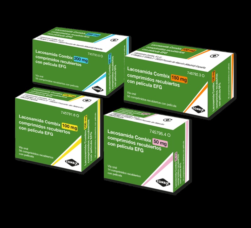 LACOSAMIDA COMBIX 200 mg COMPRIMIDOS REVESTIDOS POR PELÍCULA