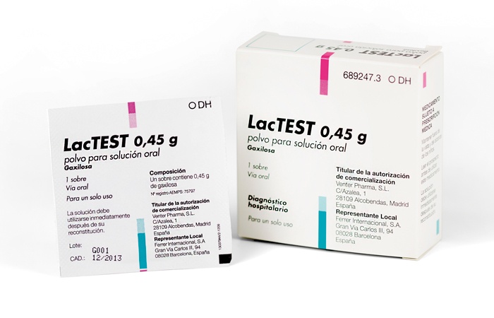 LACTEST 0,45 g PÓ PARA SOLUÇÃO ORAL