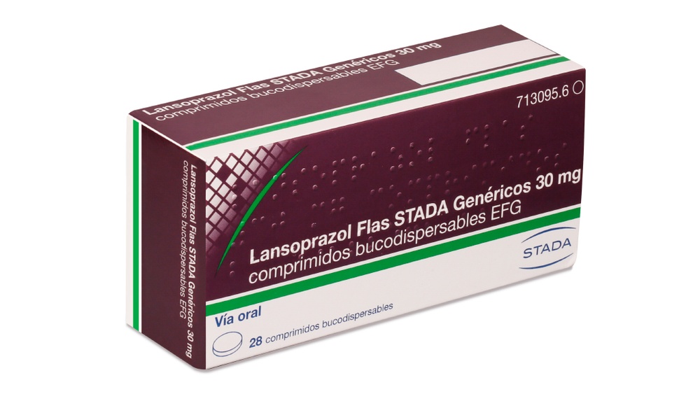 LANSOPRAZOL FLAS SALVAT 30 mg COMPRIMIDOS ORODISPERSÍVEIS
