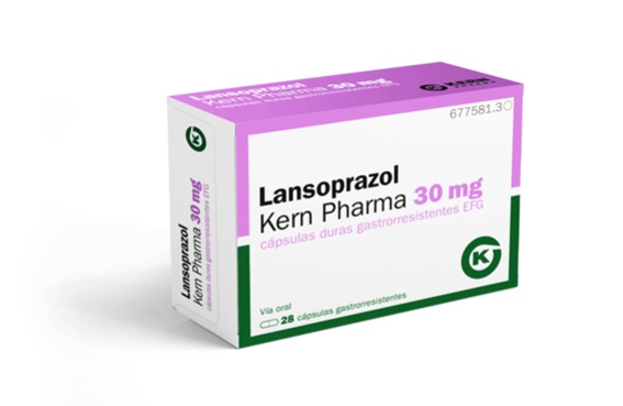 LANSOPRAZOL KERN PHARMA 30 mg CÁPSULAS DURAS RESISTENTES AO SUCO GÁSTRICO