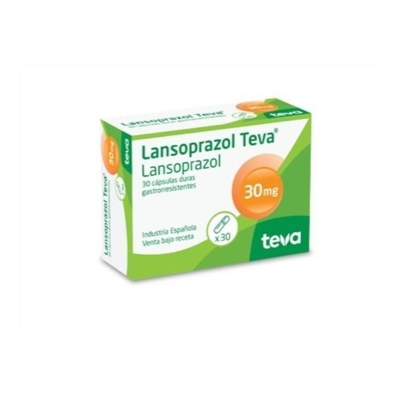 LANSOPRAZOL TEVA-RATIOPHARM 30 mg CÁPSULAS DURAS RESISTENTES AO SUCO GÁSTRICO