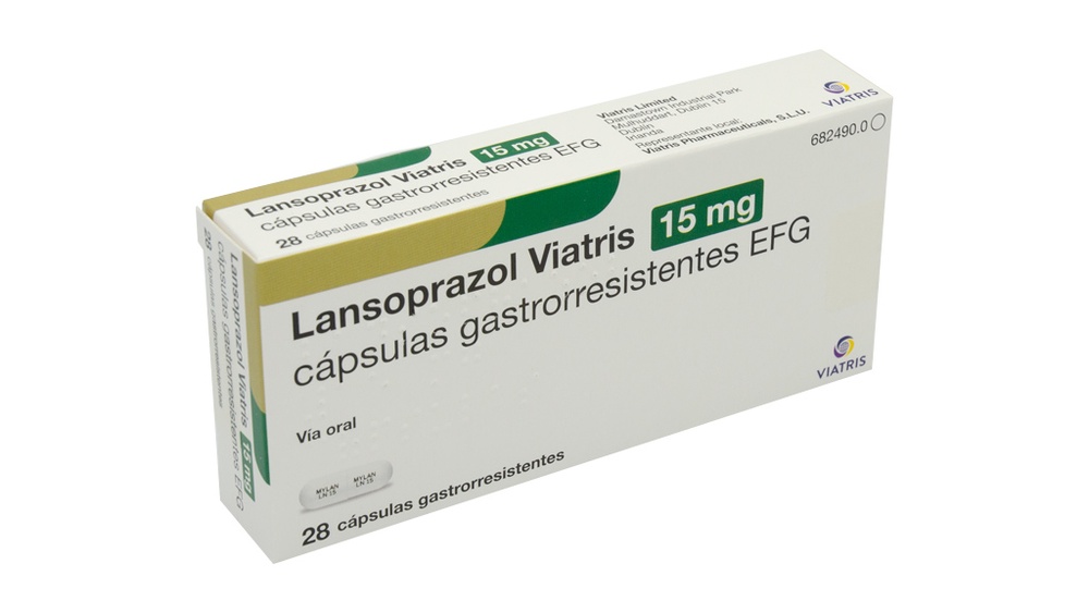 LANSOPRAZOL VIR PHARMA 15 mg CÁPSULAS GASTRO-RESISTENTES