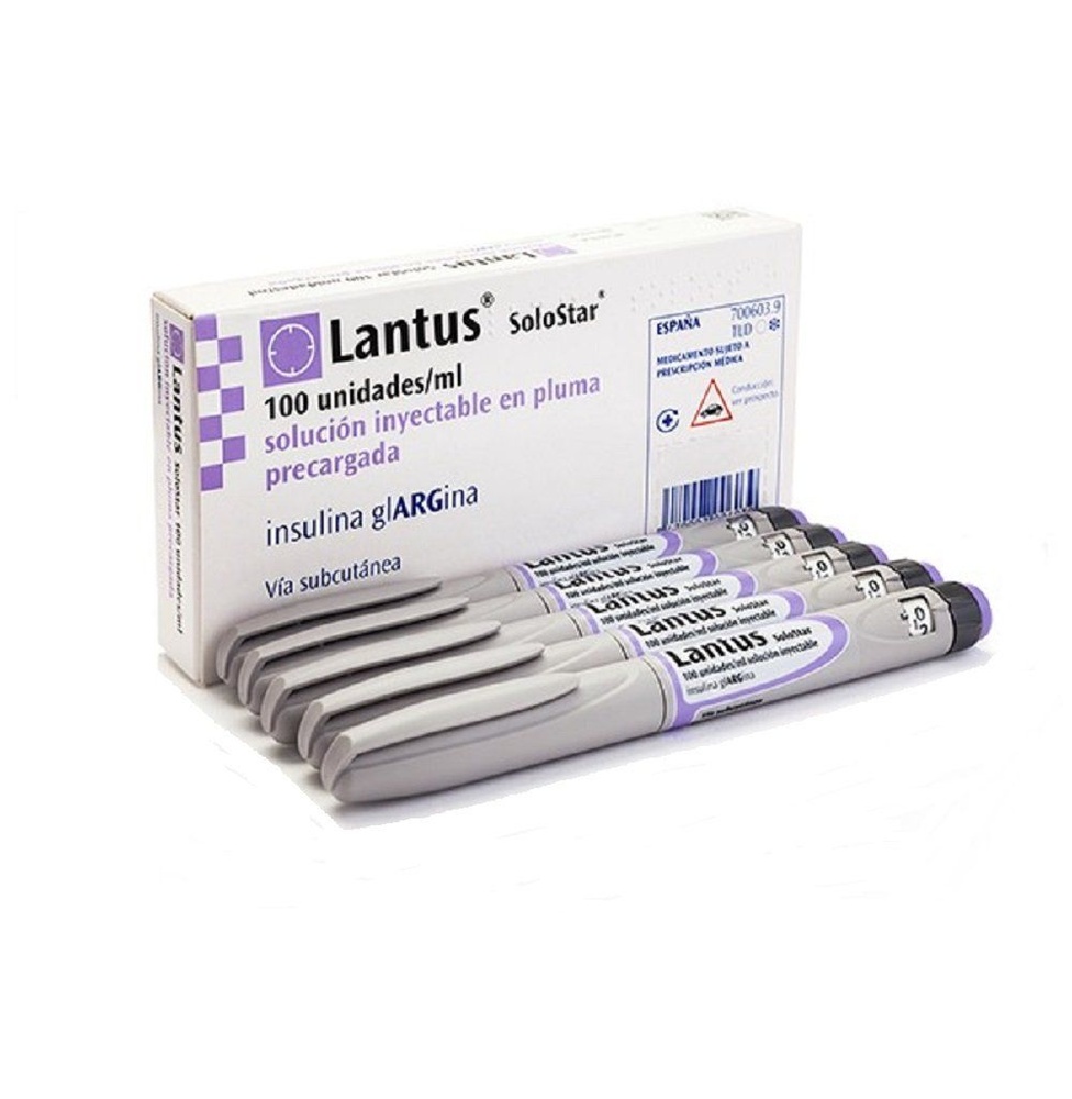 LANTUS SOLOSTAR 100 Unidades/mL solução injetável em caneta pré-carregada