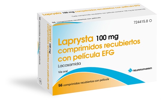 LAPRYSTA 100 mg COMPRIMIDOS REVESTIDOS POR PELÍCULA