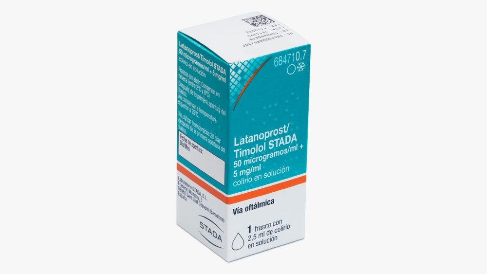 LATANOPROSTO/TIMOLOL FARMALIDER 50 microgramas/mL + 5 mg/mL Colírio em Solução