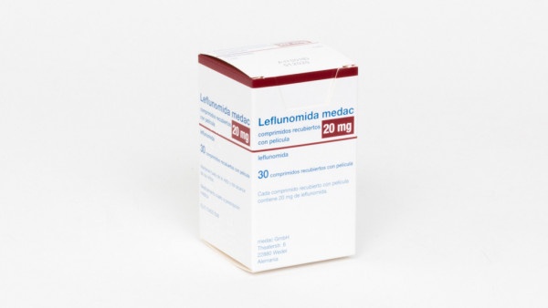 LEFLUNOMIDA MEDAC 20 mg COMPRIMIDOS REVESTIDOS POR PELÍCULA