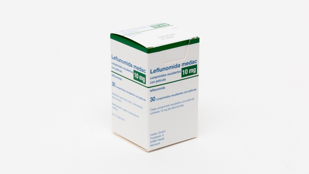 LEFLUNOMIDA PHARMATHEN 10 mg COMPRIMIDOS REVESTIDOS POR PELÍCULA