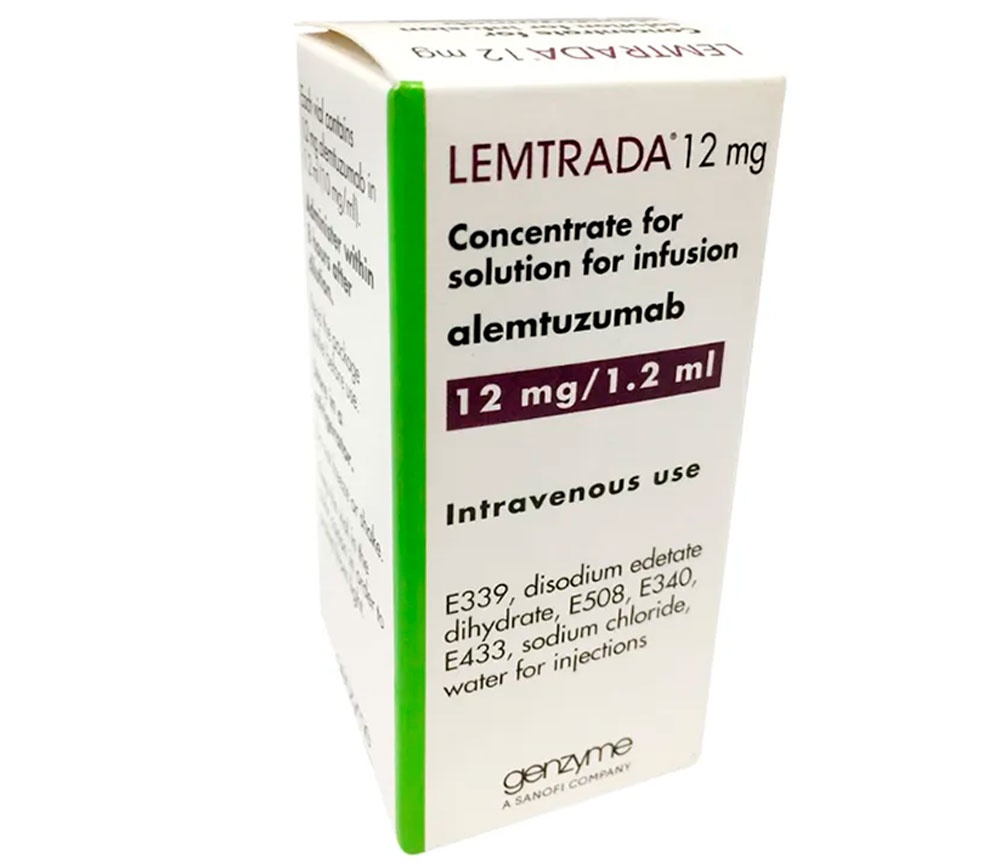 LEMTRADA 12 mg concentrado para solução para perfusão