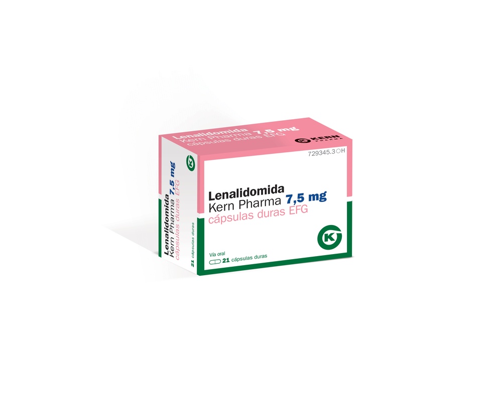 LENALIDOMIDA GRINDEKS 7,5 mg CÁPSULAS DURAS