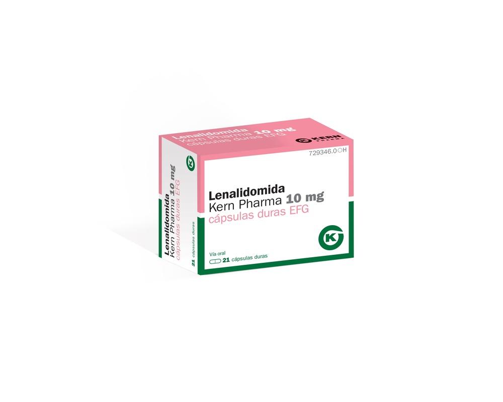LENALIDOMIDA KRKA 10 mg CÁPSULAS DURAS