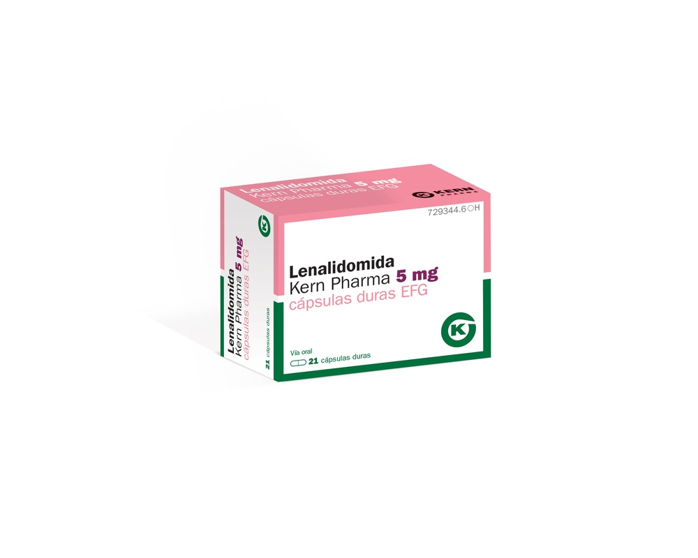 LENALIDOMIDA KRKA 5 mg CÁPSULAS DURAS