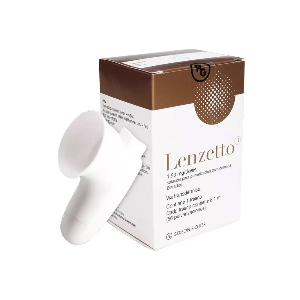 LENZETTO 1,53 mg/dose SOLUÇÃO PARA PULVERIZAÇÃO TRANSDÉRMICA