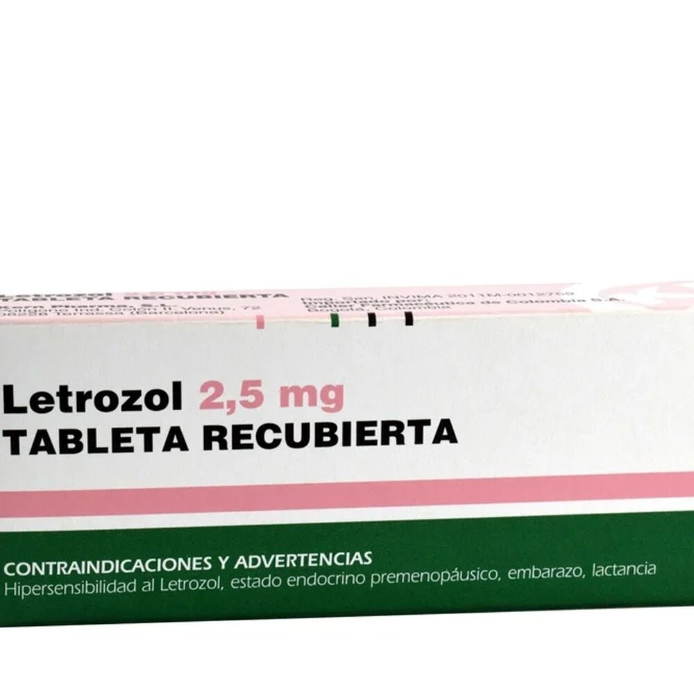 LETROZOL KERN PHARMA 2,5 mg COMPRIMIDOS REVESTIDOS POR PELÍCULA