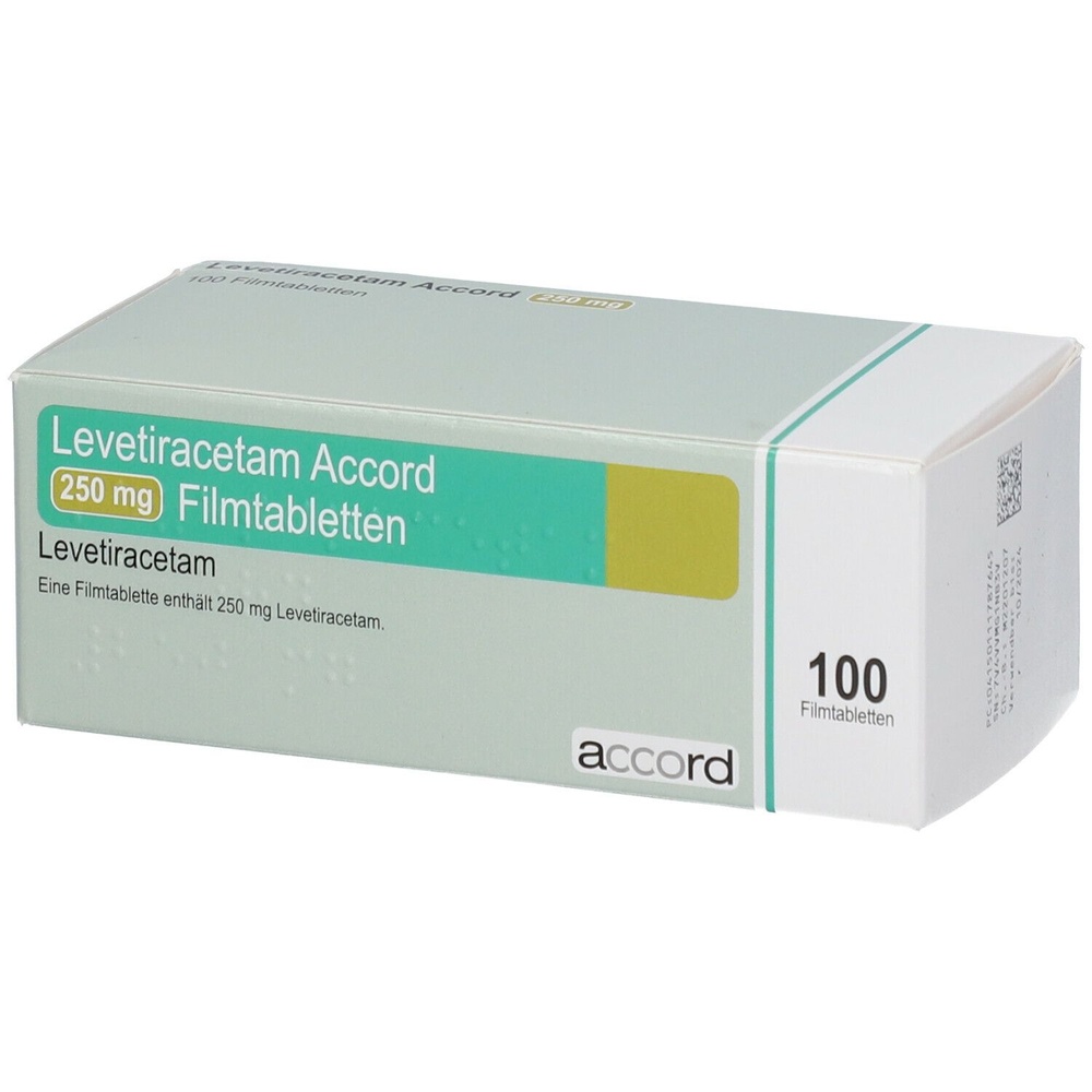 LEVETIRACETAM ACCORD 250 mg COMPRIMIDOS REVESTIDOS POR PELÍCULA