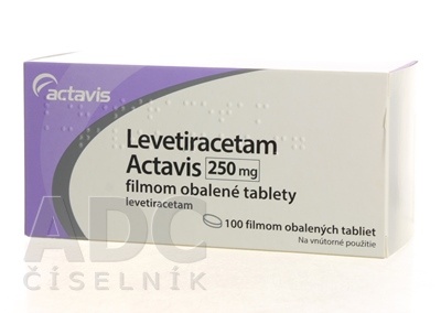 LEVETIRACETAM ACTAVIS 250 mg COMPRIMIDOS REVESTIDOS POR PELÍCULA