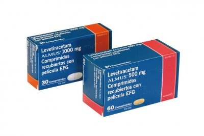 LEVETIRACETAM ALMUS 1000 mg COMPRIMIDOS REVESTIDOS POR PELÍCULA