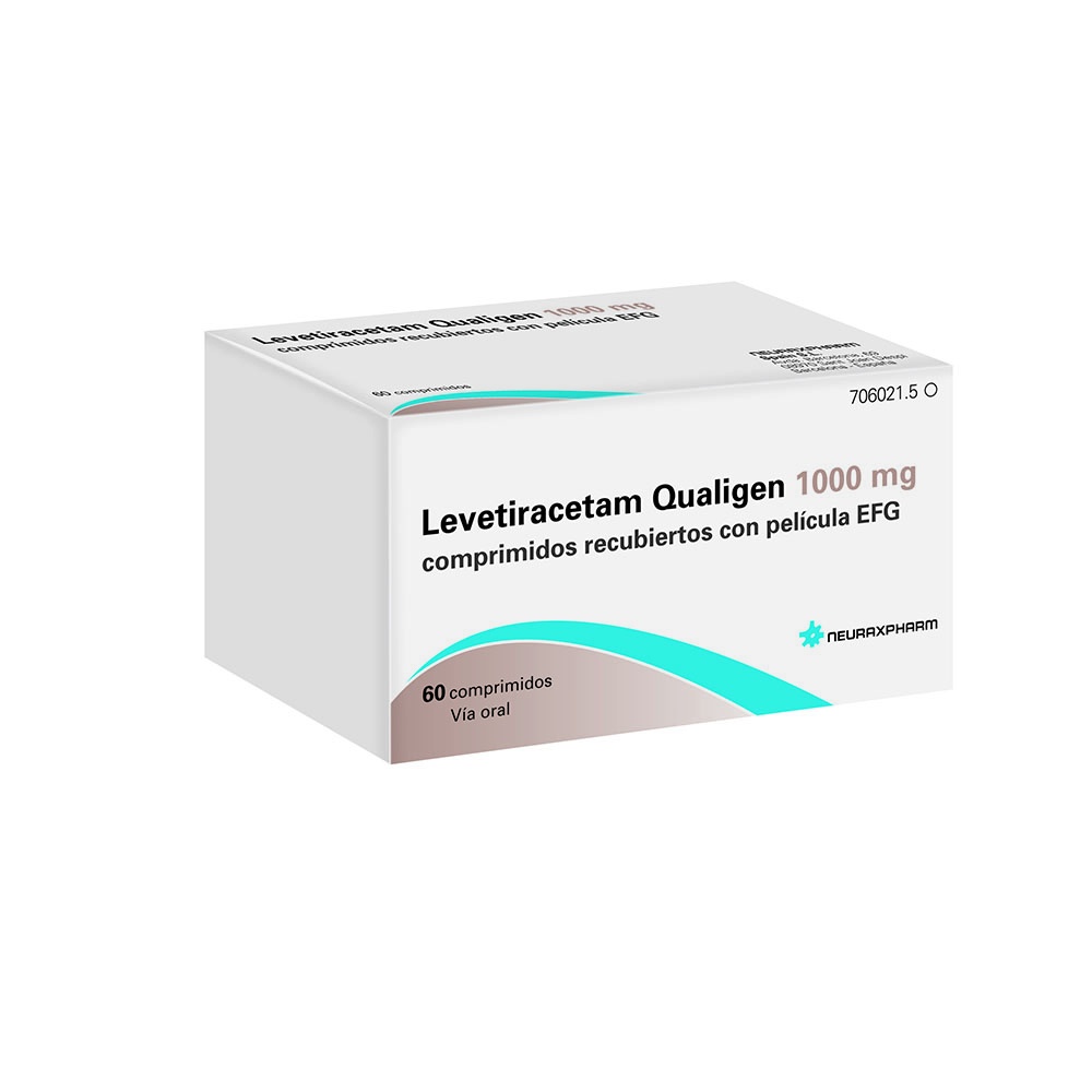 LEVETIRACETAM QUALIGEN 1000 mg COMPRIMIDOS REVESTIDOS POR PELÍCULA