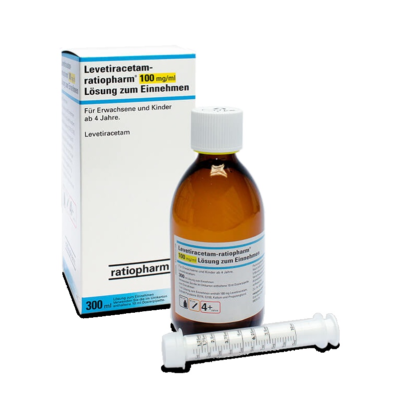 LEVETIRACETAM RATIOPHARM 100 mg/ml SOLUÇÃO ORAL
