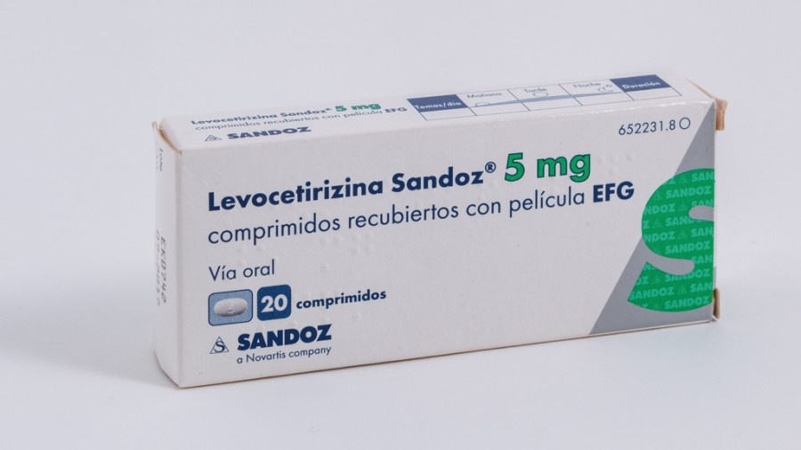 LEVOCETIRIZINA TARBIS 5 mg COMPRIMIDOS REVESTIDOS POR PELÍCULA