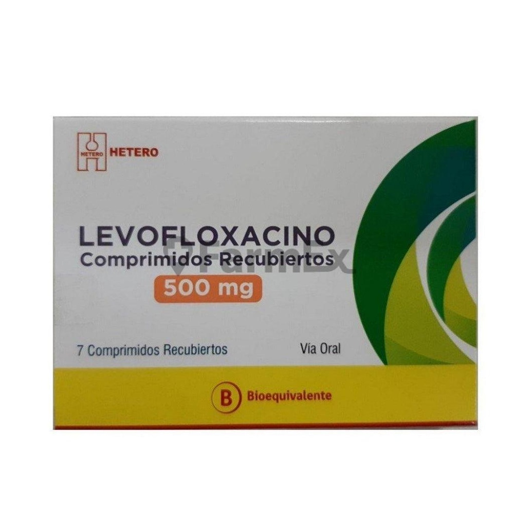 LEVOFLOXACINO SUN 500 mg COMPRIMIDOS REVESTIDOS POR PELÍCULA