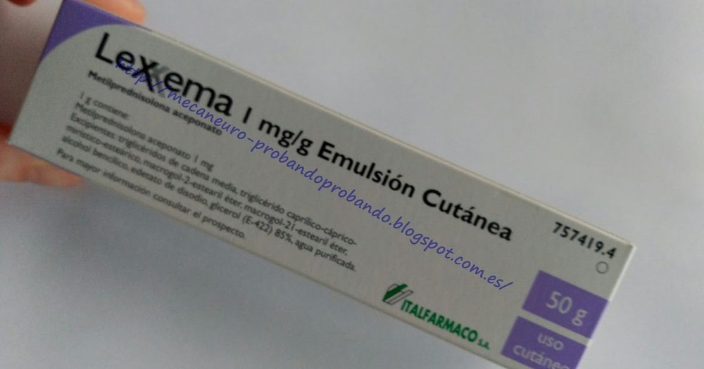 LEXXEMA 1 mg/g POMADA