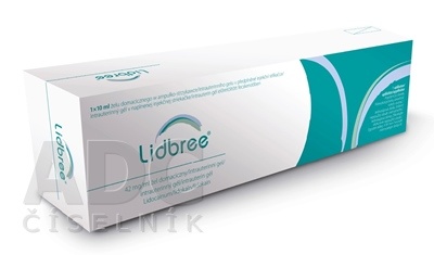 LIDBREE 42 mg/mL GEL INTRAUTERINO