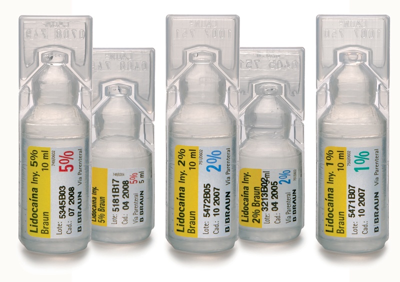 LIDOCAÍNA B. BRAUN 10 mg/ml solução injetável