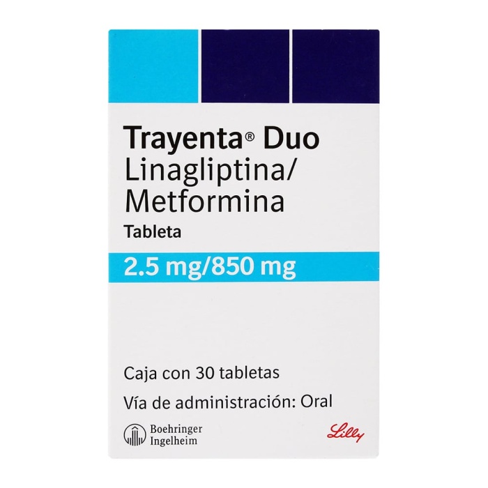 LINAGLIPTINA/METFORMINA STADA 2,5 mg/850 mg COMPRIMIDOS REVESTIDOS POR PELÍCULA