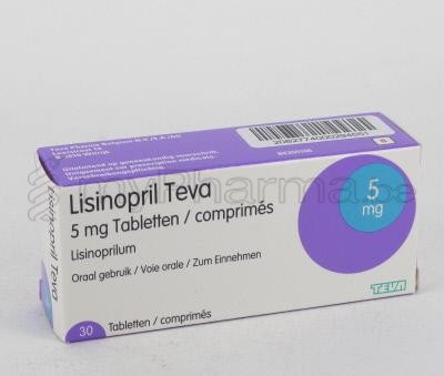 LISINOPRIL TEVA 5 mg COMPRIMIDOS