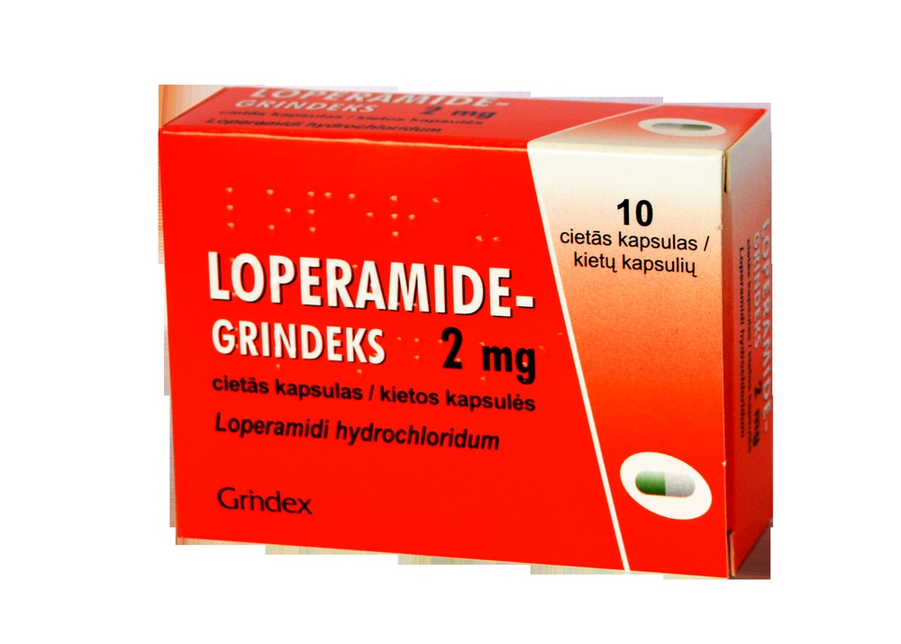 LOPERAMIDA GRINDEKS 2 mg CÁPSULAS DURAS