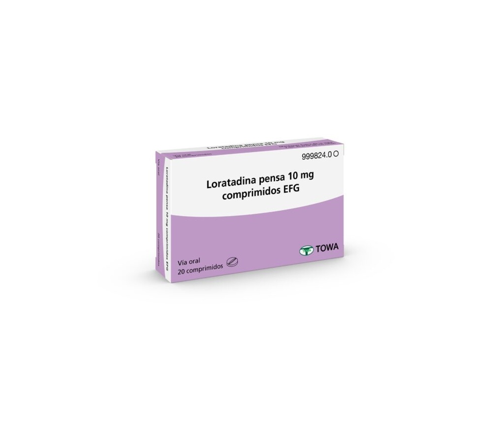LORATADINA PENSA 10 mg COMPRIMIDOS