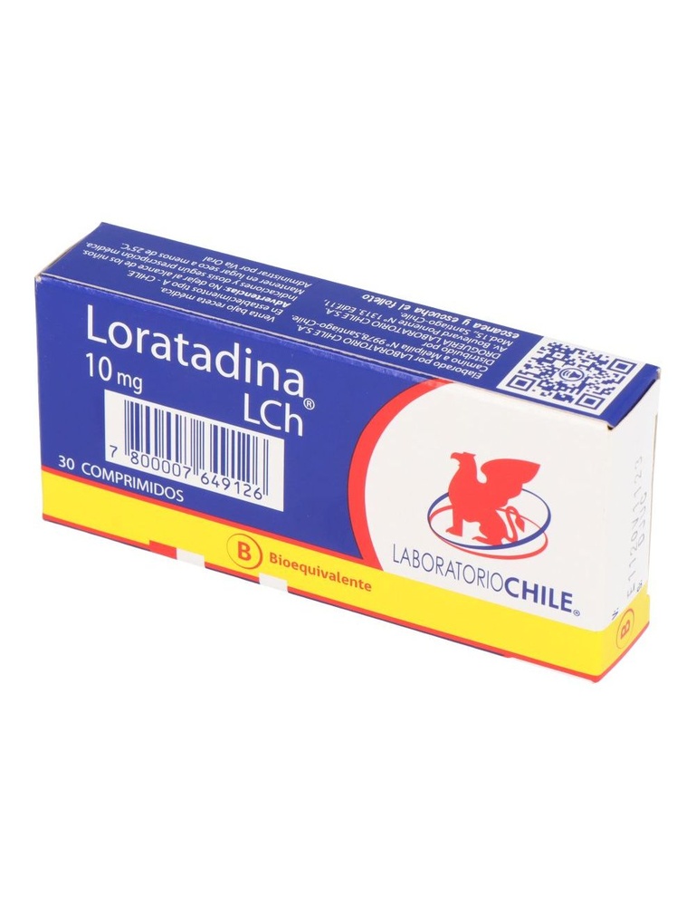 LORATADINA QUALIGEN 10 mg COMPRIMIDOS REVESTIDOS POR PELÍCULA