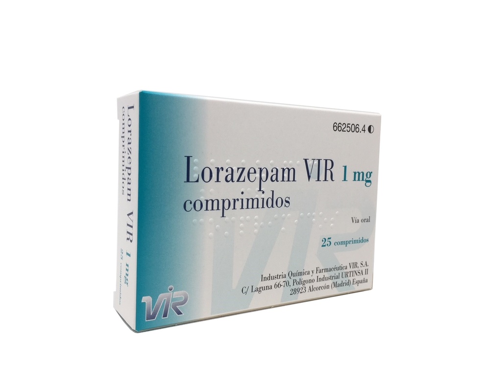 LORAZEPAM VIR 1 mg COMPRIMIDOS