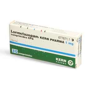 LORMETAZEPAM KERN PHARMA 1 mg COMPRIMIDOS