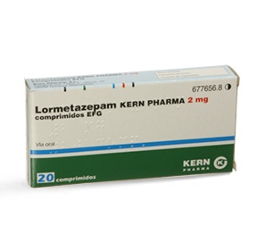 LORMETAZEPAM KERN PHARMA 2 mg COMPRIMIDOS