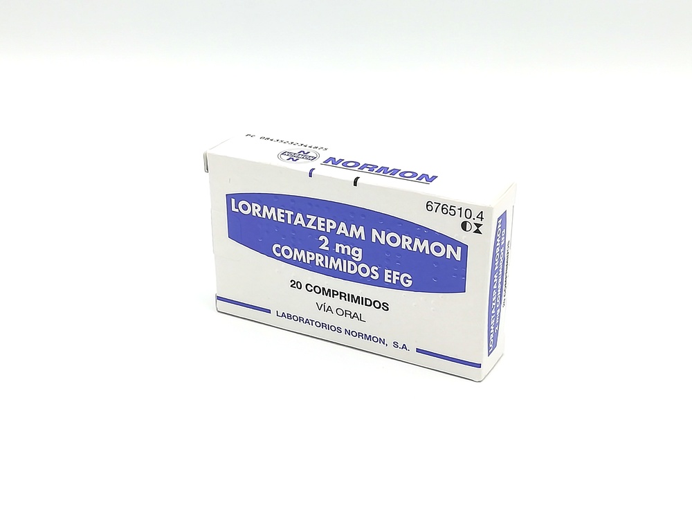 LORMETAZEPAM VIR 2 mg COMPRIMIDOS