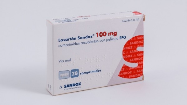 LOSARTAN PENSA 100 mg COMPRIMIDOS REVESTIDOS POR PELÍCULA