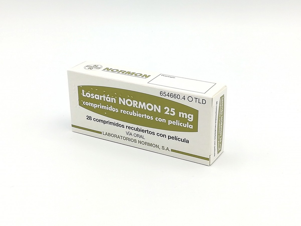 LOSARTAN PENSA 25 mg COMPRIMIDOS REVESTIDOS POR PELÍCULA