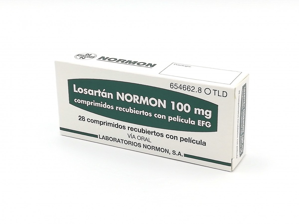 LOSARTAN VIR 100 mg COMPRIMIDOS REVESTIDOS POR PELÍCULA