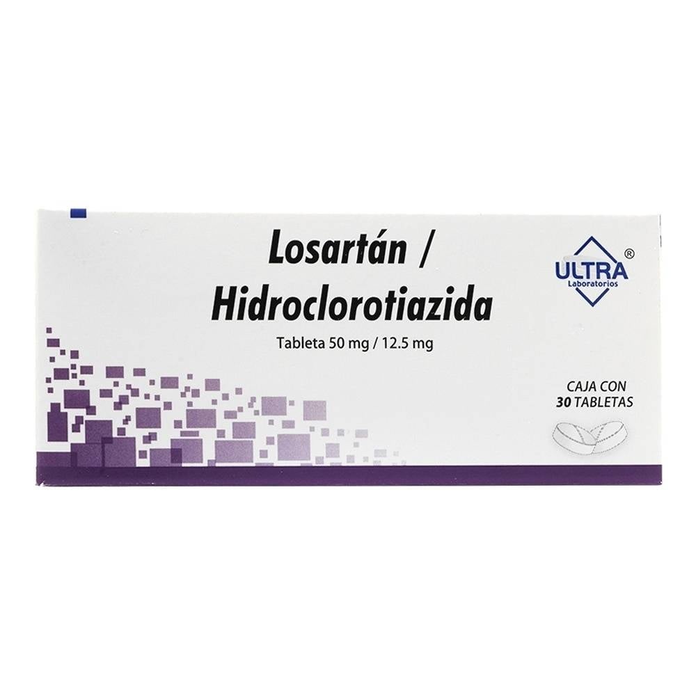 LOSARTAN/HIDROCLOROTIAZIDA VIATRIS 50/12,5 mg COMPRIMIDOS REVESTIDOS POR PELÍCULA